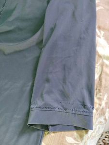 Elegant Gray Abaya