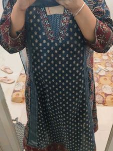 Elegant Printe Kurta Set