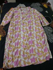 Pink Colour Kurta