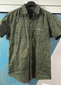Olive Spykar Brand Shirt