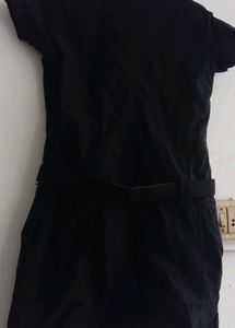 Black Studded Mini Dress