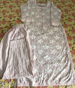 Floral Print Kurta Set