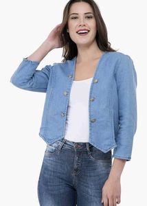 Girls Denim Shrug Jacket