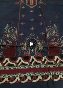 Elegant Maroon Embroidered Suit