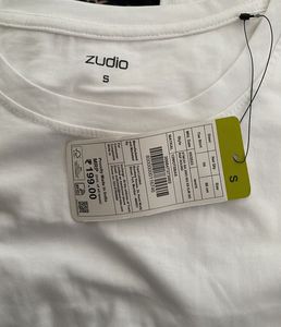 Zudio White Tee - Size S
