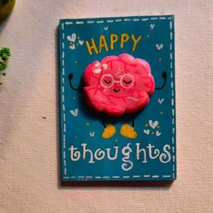 3D Clay Fridge Magnets 🌷