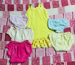 Kids Girls Panty Ultrasoft Underwear 100% Cotton
