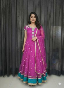 Elegant Pink Lehenga Choli