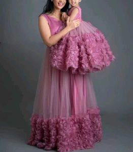 Mother Daughter Flower Outfit
