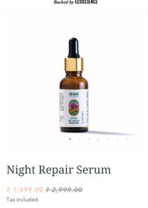 Combo Night Repair Serum Nightt Repairr Cre
