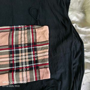19137. Plaid Crop Top