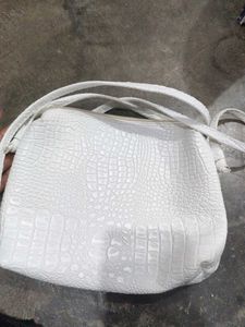 Totally New White Sling Bag