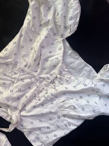 White Crop Top