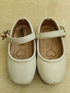 Cute White Baby Shoes