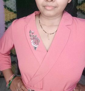 Peach Colour Cordset