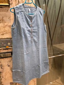 Denim Sleeveless Dress