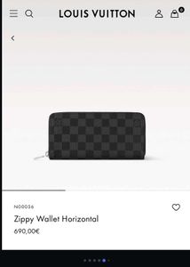 LV Zipper Wallet