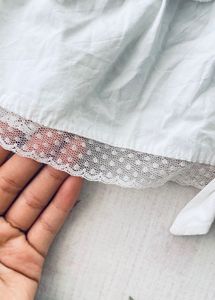 White Puff Sleeve Crop Top