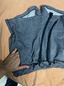Grey Mini Shorts For Gym &amp;Sports  Only @ 350