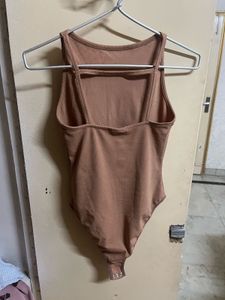Brown Body suit