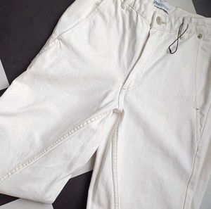 White/ Off White Zara Jeans