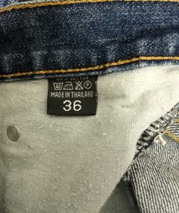 Distressed Denim Shorts