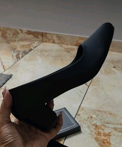 Black Formal Block Heels