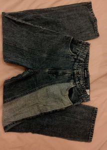 Sassfras Patchwork Flare Jeans