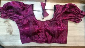 Wine Colour Jimichu Blouse