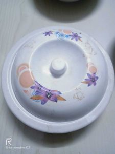 MELAMINE SERVING BOWL WITH LID SET