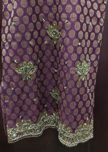 Purple Kurta Set