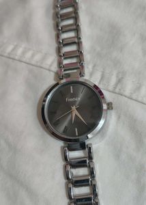 Silver &#39;Frence&#39; Watch