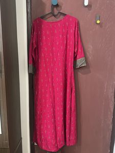 Pink Casual Dress
