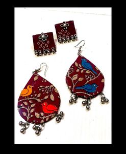 Bird Art Earings and studs