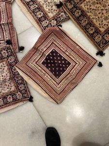 Handcrafted Vintage Cushion Cover Set (7 pcs)