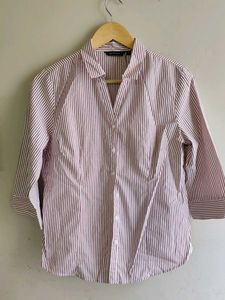 Westside Classy Striped Formal Shirt