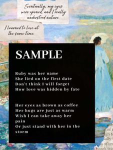 Custom Poem Writing