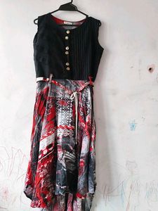 Unique Sleeveless Dress