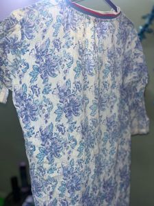 Floral Print kurta