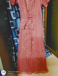 Elegant Pink Embroidered Lehenga Choli