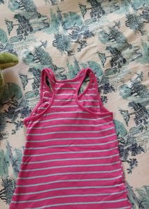 Tee Striped Pink And Blue