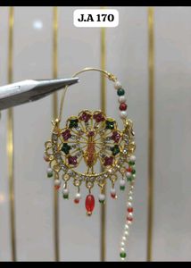 (nathni) nosering with chain