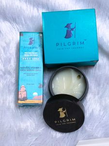 Pilgrim Moisturizer And Vitamin C Serum