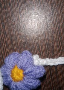 Crochet Flower Hair Accessories