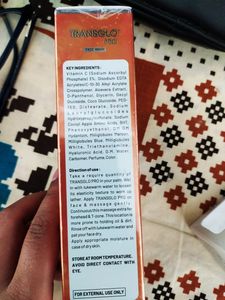 Transglow Face wash
