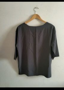 Solid Grey Top