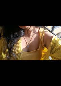 Warm Sunshine Yellow Knit Top......winter perfect.