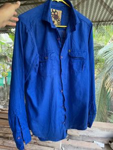 Men's White Long Sleeve Shirt