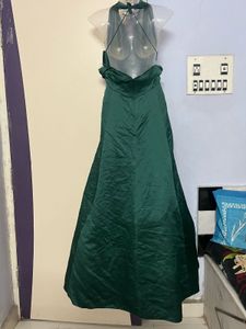 pre wedding shoot floor gown with cancan inside