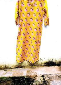 Floral Print Kurta